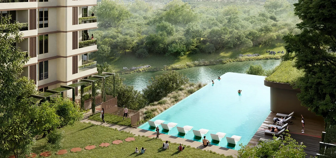 Birla Punya Luxury Swimming Pool View