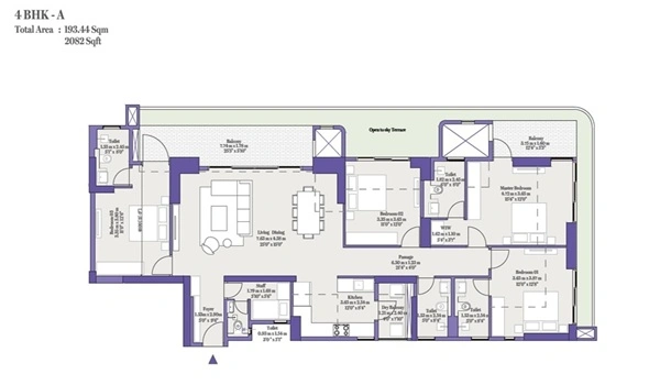 Birla Punya Floor Plan