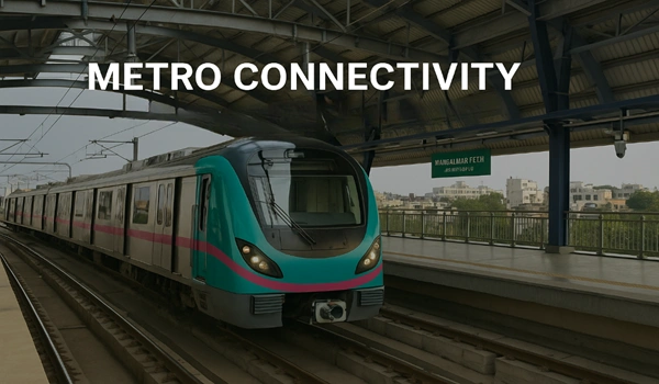 Birla Punya Metro Connectivity Birla Punya Metro Connectivity
