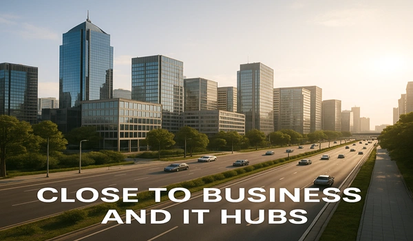 Close to Business and IT Hubs