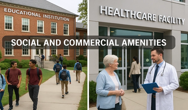 Social and Commercial Amenities